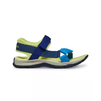 Merrell Kahuna Web sandaler til børn, Blue/Navy/Lime