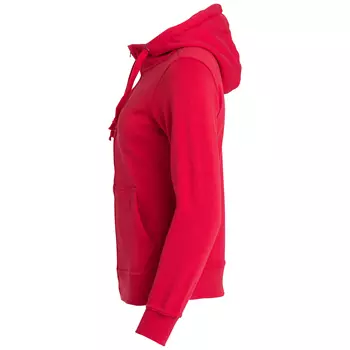 Clique Basic Hoody Zip women's hoodie, Red