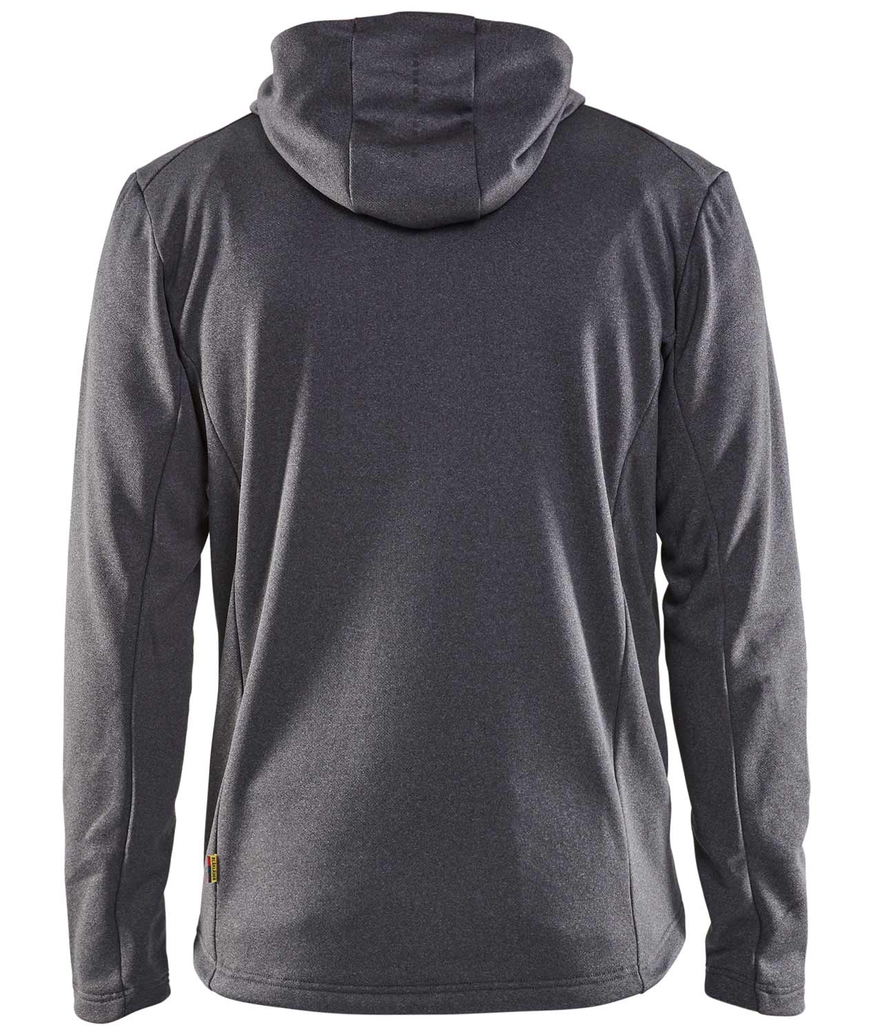 Bl&aring;kl&auml;der hoodie, Black Melange