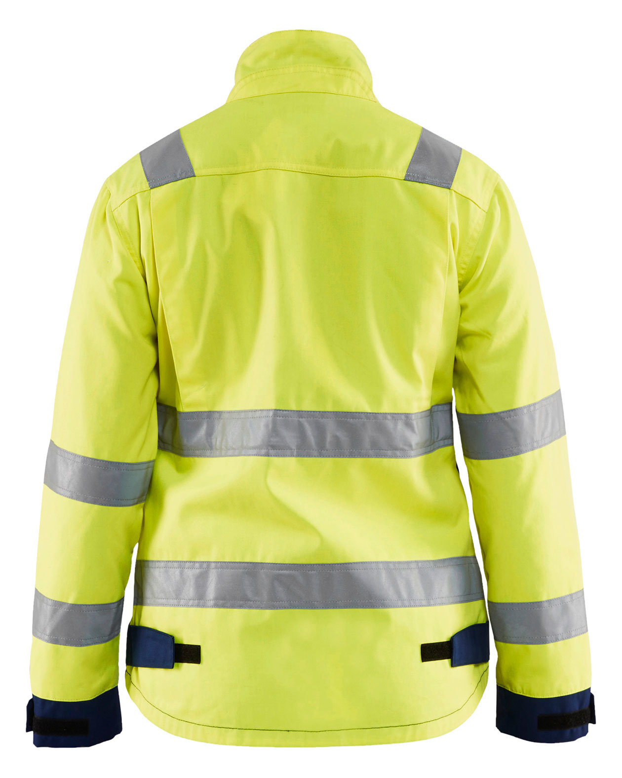 Bl&aring;kl&auml;der women's working jacket, Hi-vis yellow/Marine blue, large image number 2