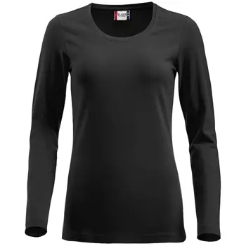 Clique Carolina long-sleeved women's T-shirt, Black