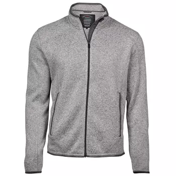 Tee Jays Aspen fleece jacket, Grey Melange
