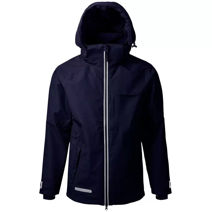Xplor Mono Zip-in shell jacket, Navy, large image number 2