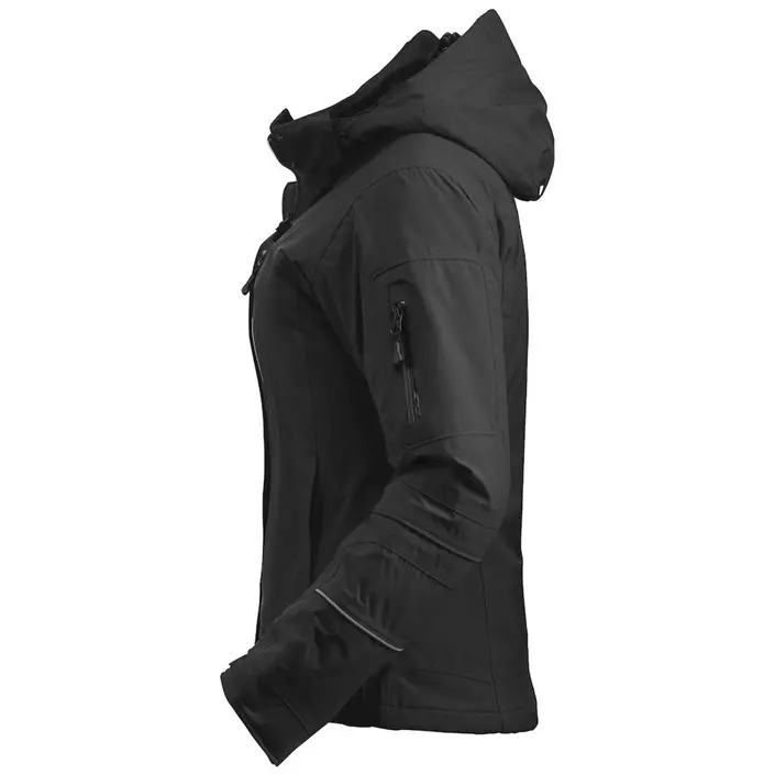 Clique Sparta women's softshell jacket, Black, large image number 5