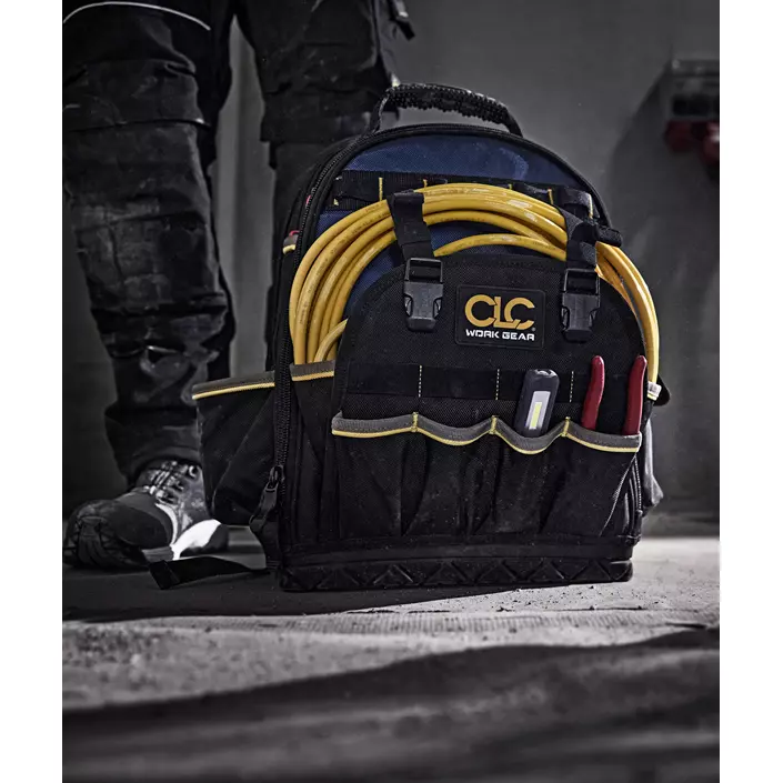 CLC Work Gear 1133 Premium tool backpack 27L, Black, Black, large image number 3