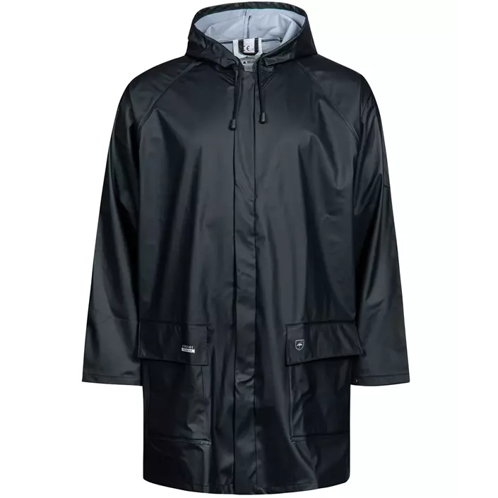 Lyngsøe PU rain jacket, Marine Blue, large image number 0