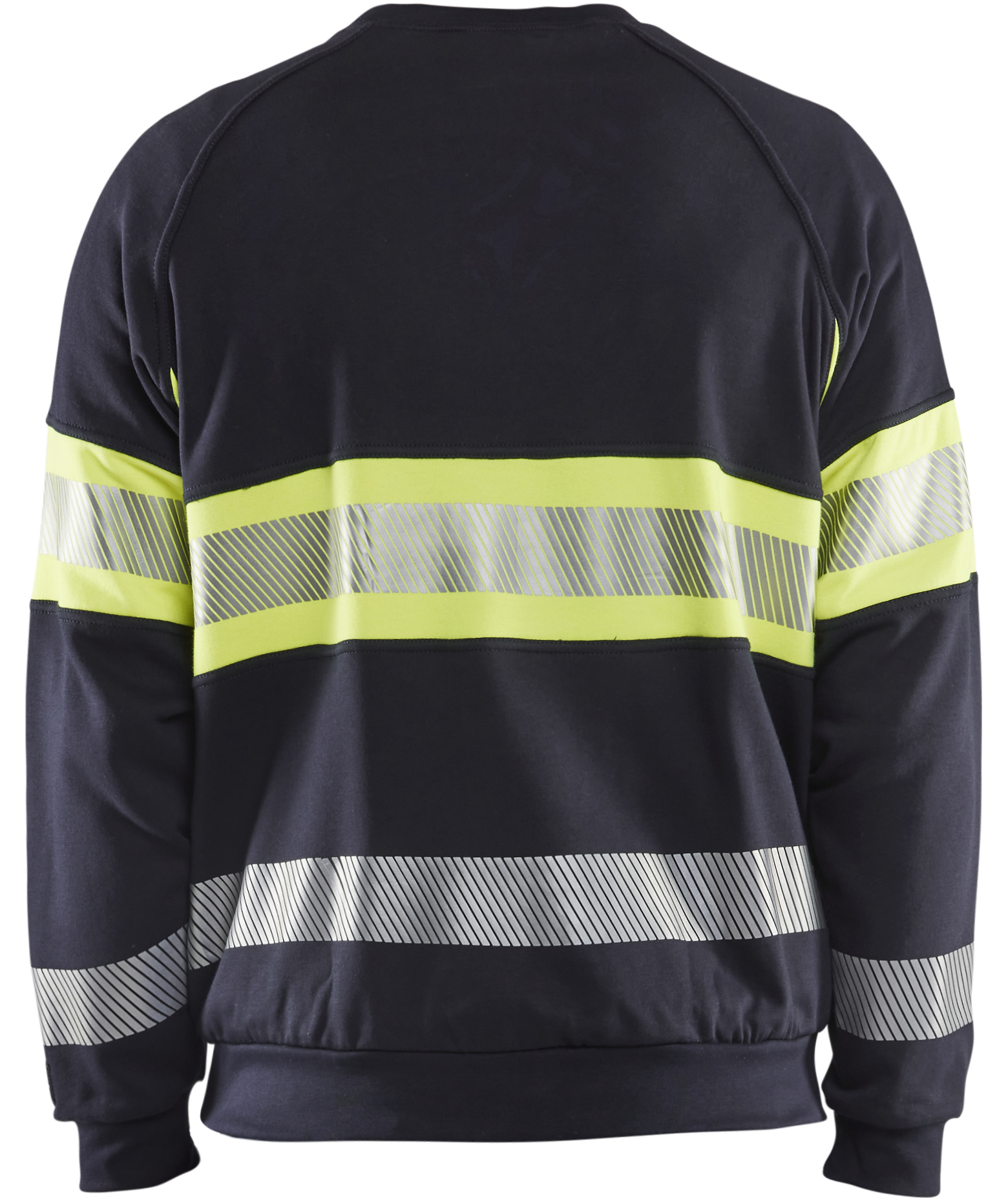 Bl&aring;kl&auml;der&nbsp;Multinorm sweatshirt, Marine/Hi-Vis yellow