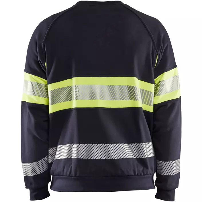 Blåkläder Multinorm sweatshirt, Marine/Hi-Vis gul, large image number 1