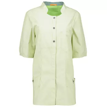 Kentaur women's tunic, Lime Green/White Striped