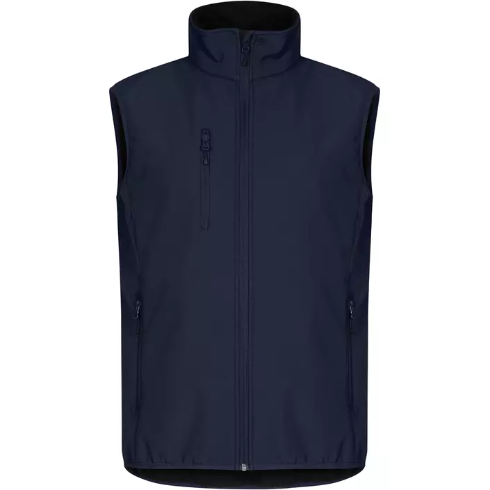 Clique Classic softshell vest, Dark navy, large image number 0