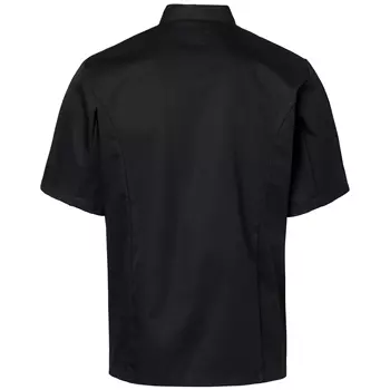 Segers short-sleeved chefs jacket, Black