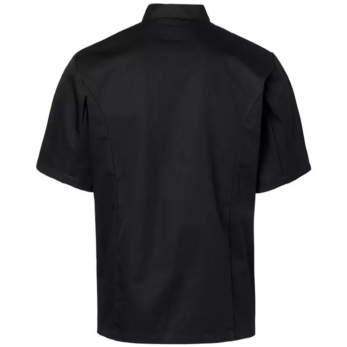 Segers short-sleeved chefs jacket, Black, large image number 1
