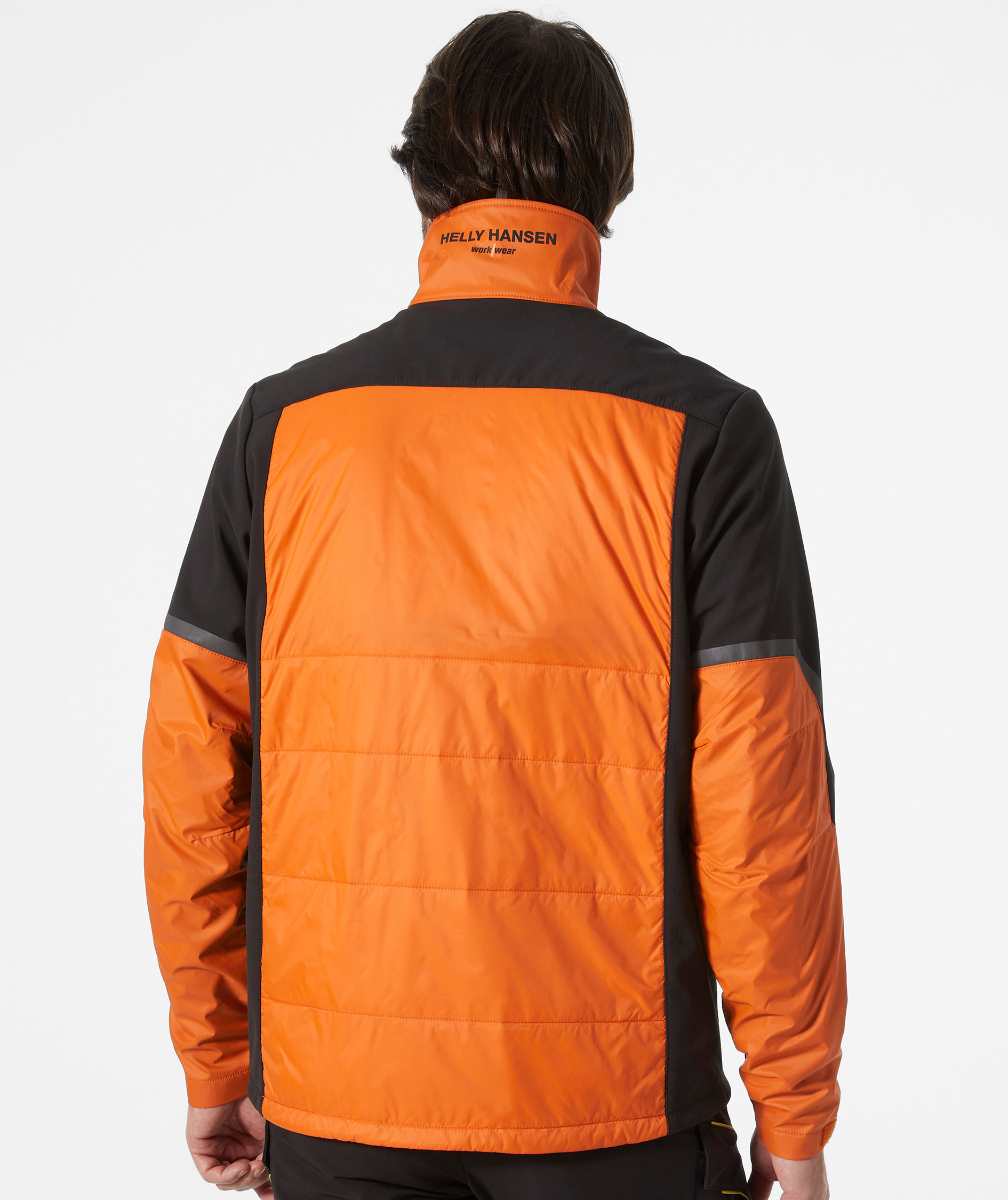Helly Hansen Kensington vadderad jacka, Dark orange/Black, large image number 3