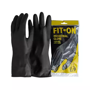 FIT-ON chemical-resistant gloves, Black