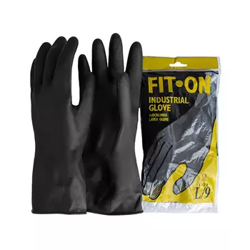 FIT-ON chemical-resistant gloves, Black