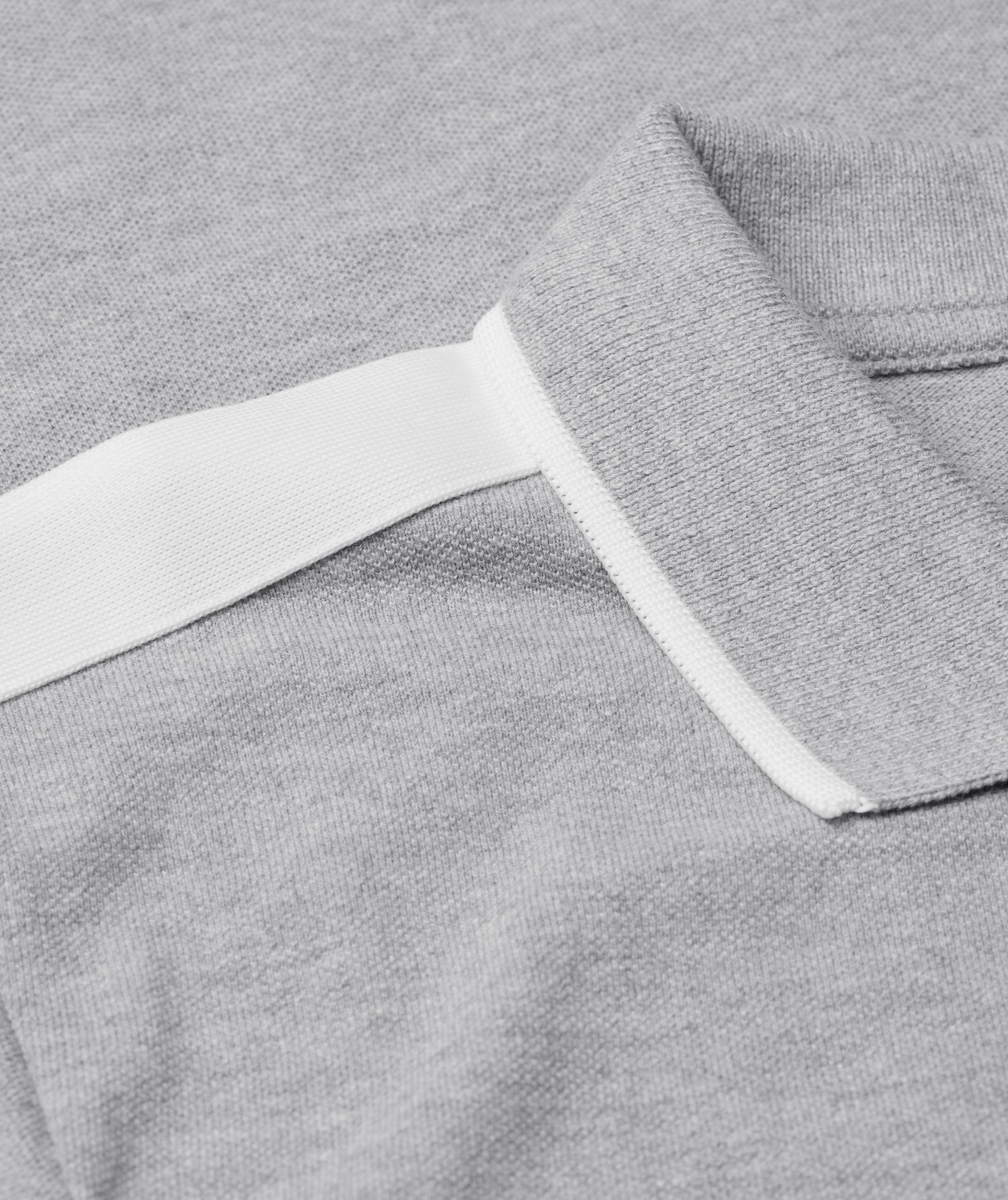 ID women's poloshirt, Grey Melange, large image number 3