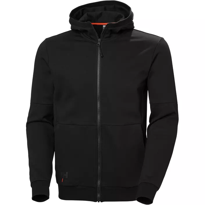 Helly Hansen Evo hættetrøje med lynlås, Black, large image number 0