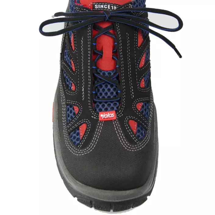 Jalas 3700R Respiro safety shoes S2, Black/blue/red, large image number 2