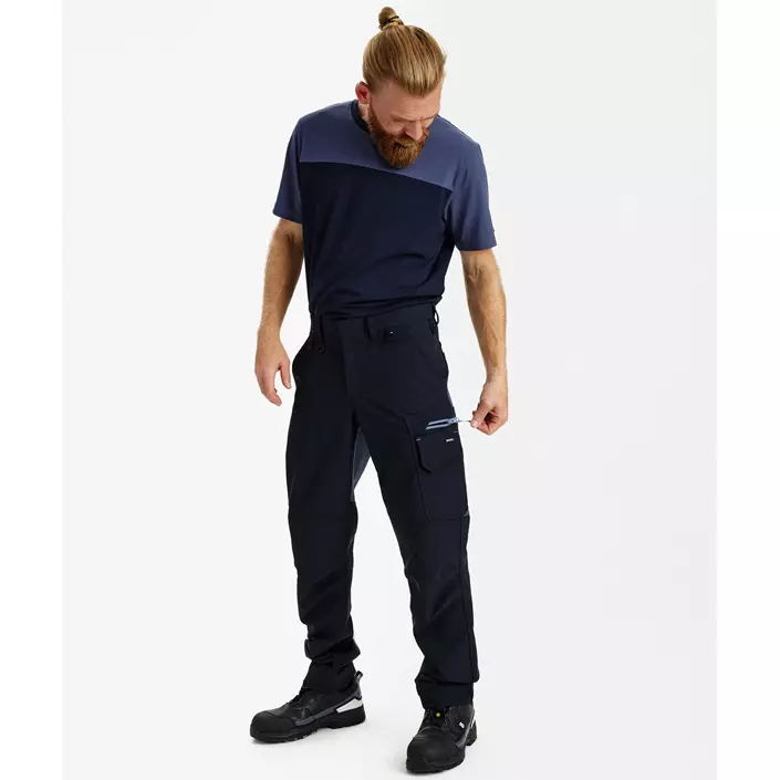 Engel Entire servicebyxa full stretch, Deep Blue/Dark Sea, large image number 2