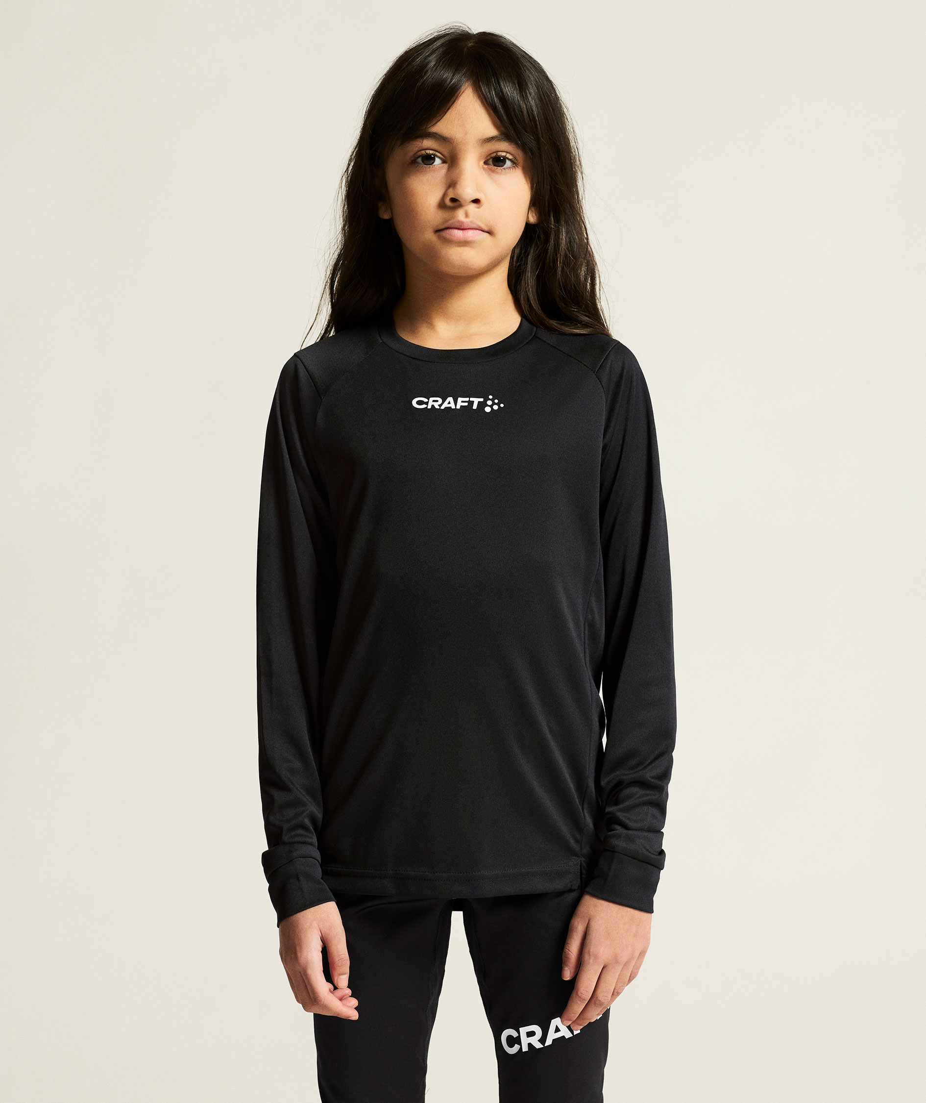 Craft Rush long-sleeved T-shirt for kids, Black, large image number 7