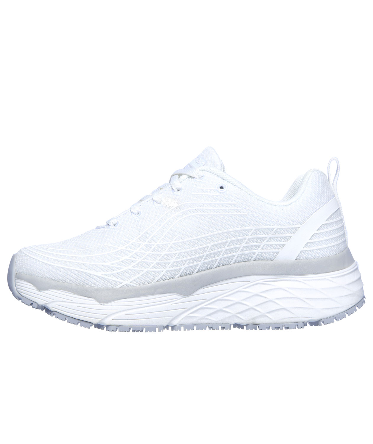 Skechers Max Cushioning SR dame arbejdssko OB, Hvid, large image number 2