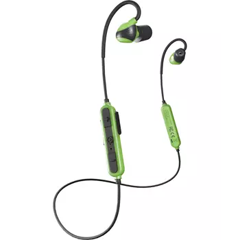 ISOtunes Pro 2.0 Aware Bluetooth-hörlurar med hörselskydd, Svart/Grön