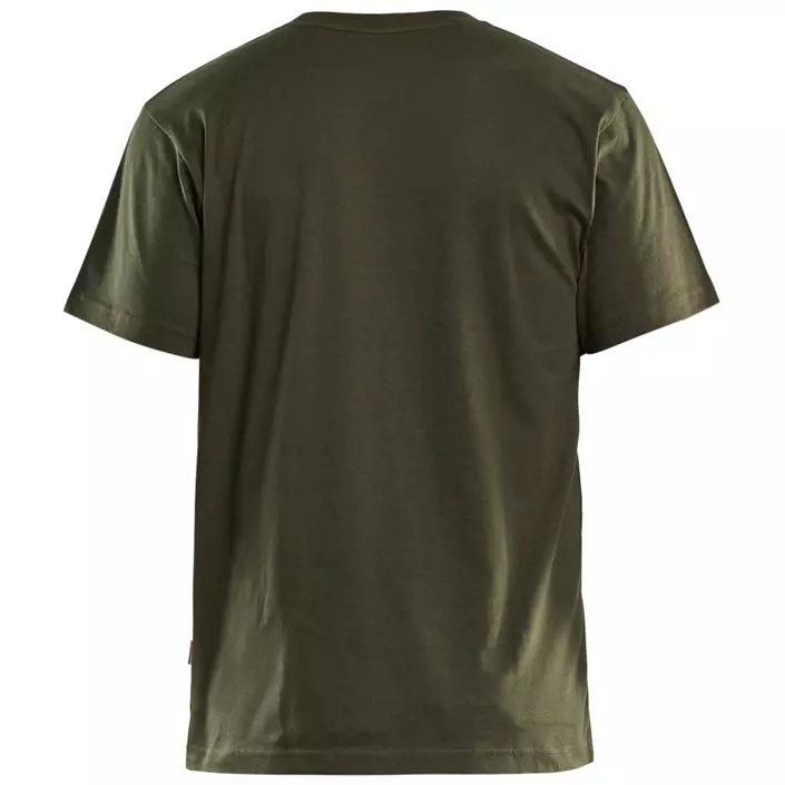 Blåkläder Grit and Grind T-shirt, Skogsgrön, large image number 1