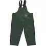 Ocean Classic PVC rain bib and brace trousers, Olive Green