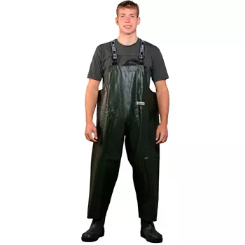Ocean Classic PVC rain bib and brace trousers
