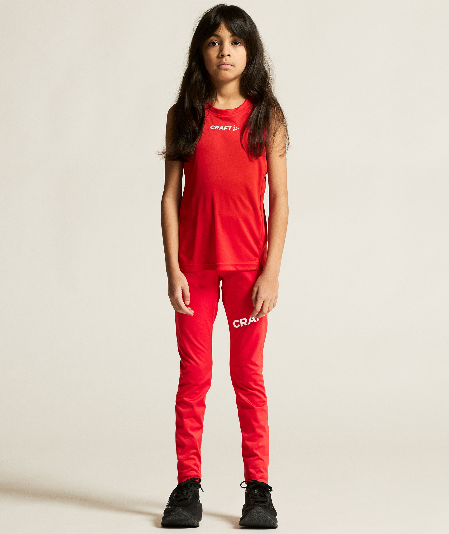 Craft Rush tank top for kids, Bright red