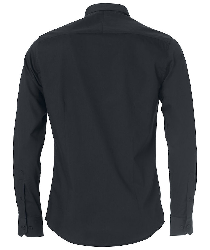 Clique Clark Hemd, Schwarz, Schwarz, large image number 2