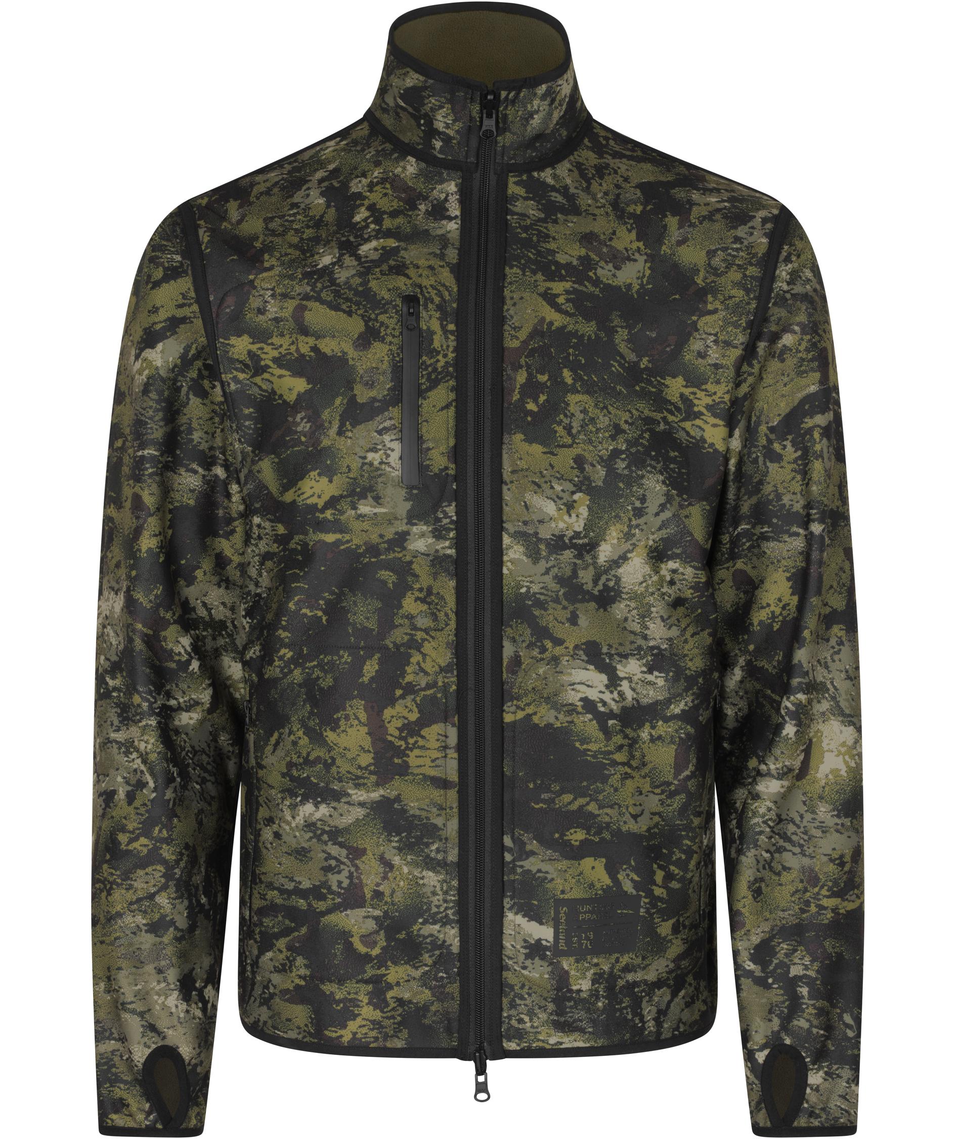 Seeland Rogue Fleece Wendejacke, Light pine/Invis green, large image number 3