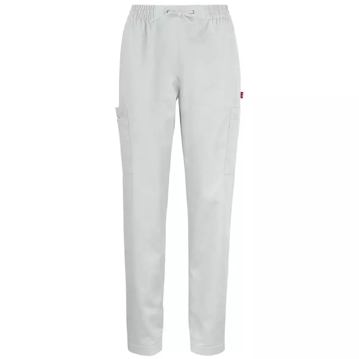 Smila Workwear Adam  trousers, White, large image number 0