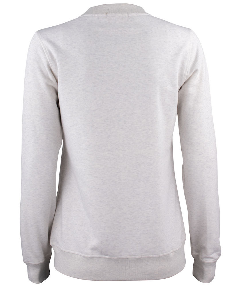 Clique Premium OC Damen Cardigan, Hellgrau meliert, large image number 2