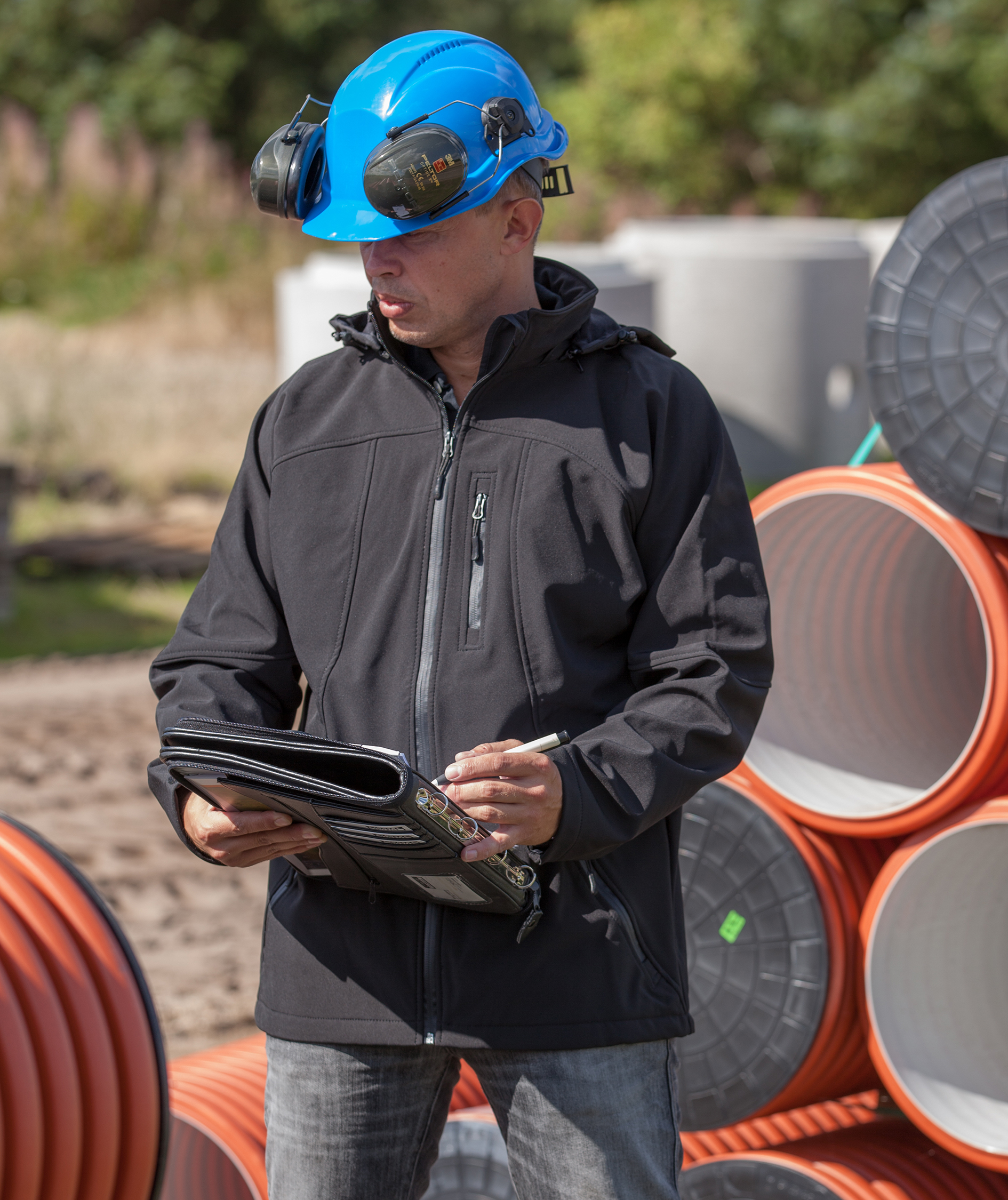 Lyngsoe ​softshell jacket, Black, large image number 6