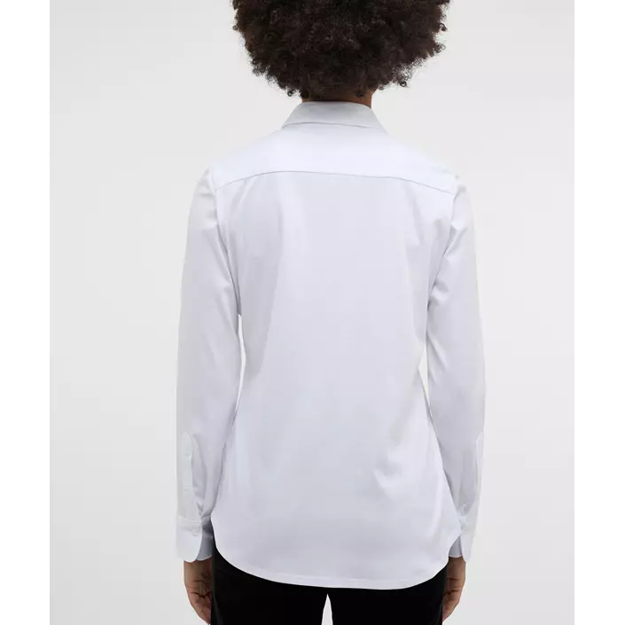 Eterna Jersey slim fit women's shirt, White, large image number 2