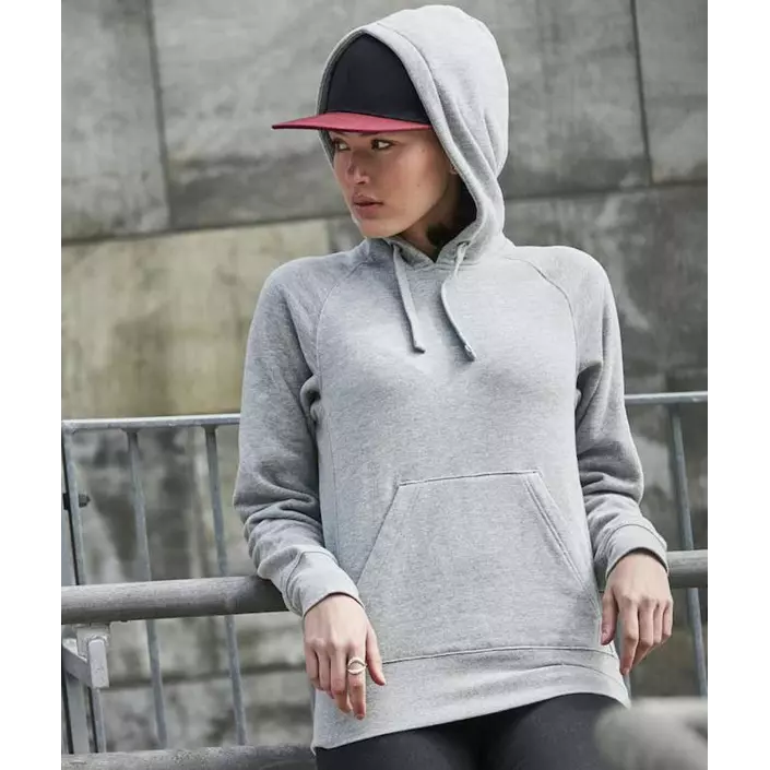 Clique Helix hoodie, Gråmelerad, large image number 2