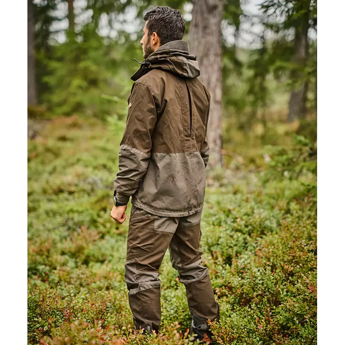 Pinewood Furudal Tracking jakke, Mossgreen/ Dark Mossgreen, large image number 6