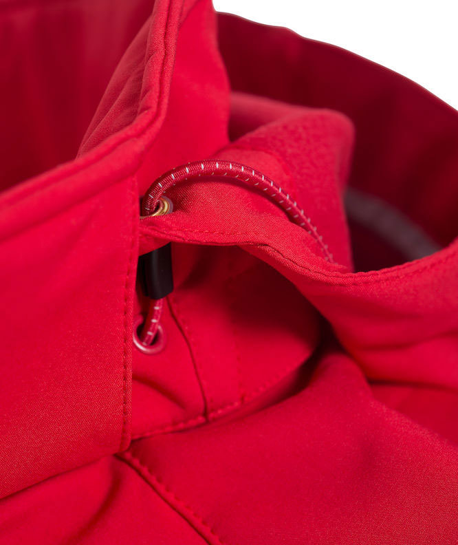 Clique Milford women's softshell jacket, Red, large image number 4