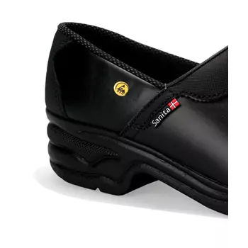 Sanita San Pro Light clogs with heel cover O2, Black