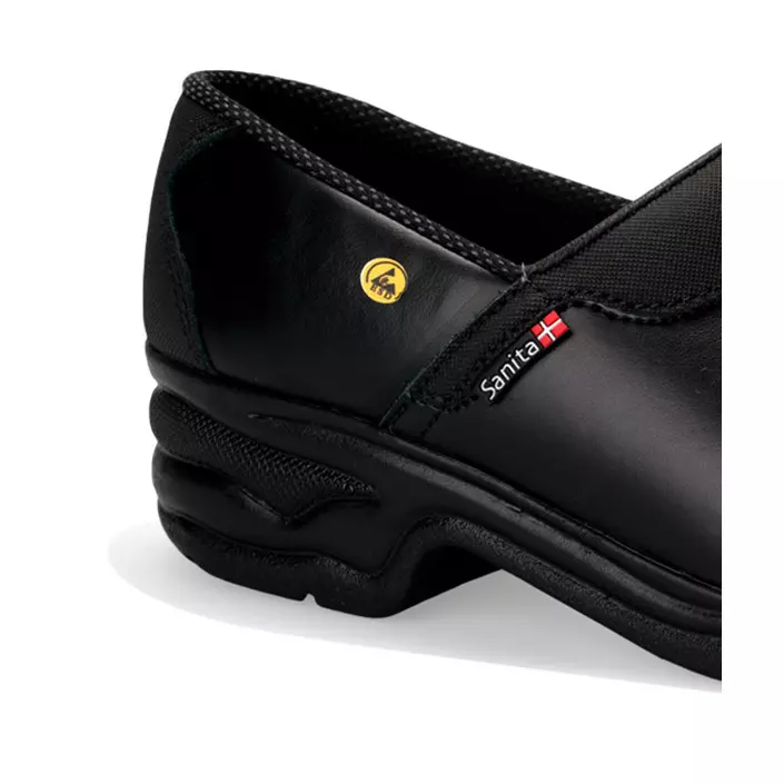 Sanita San Pro Light clogs with heel cover O2, Black, large image number 1