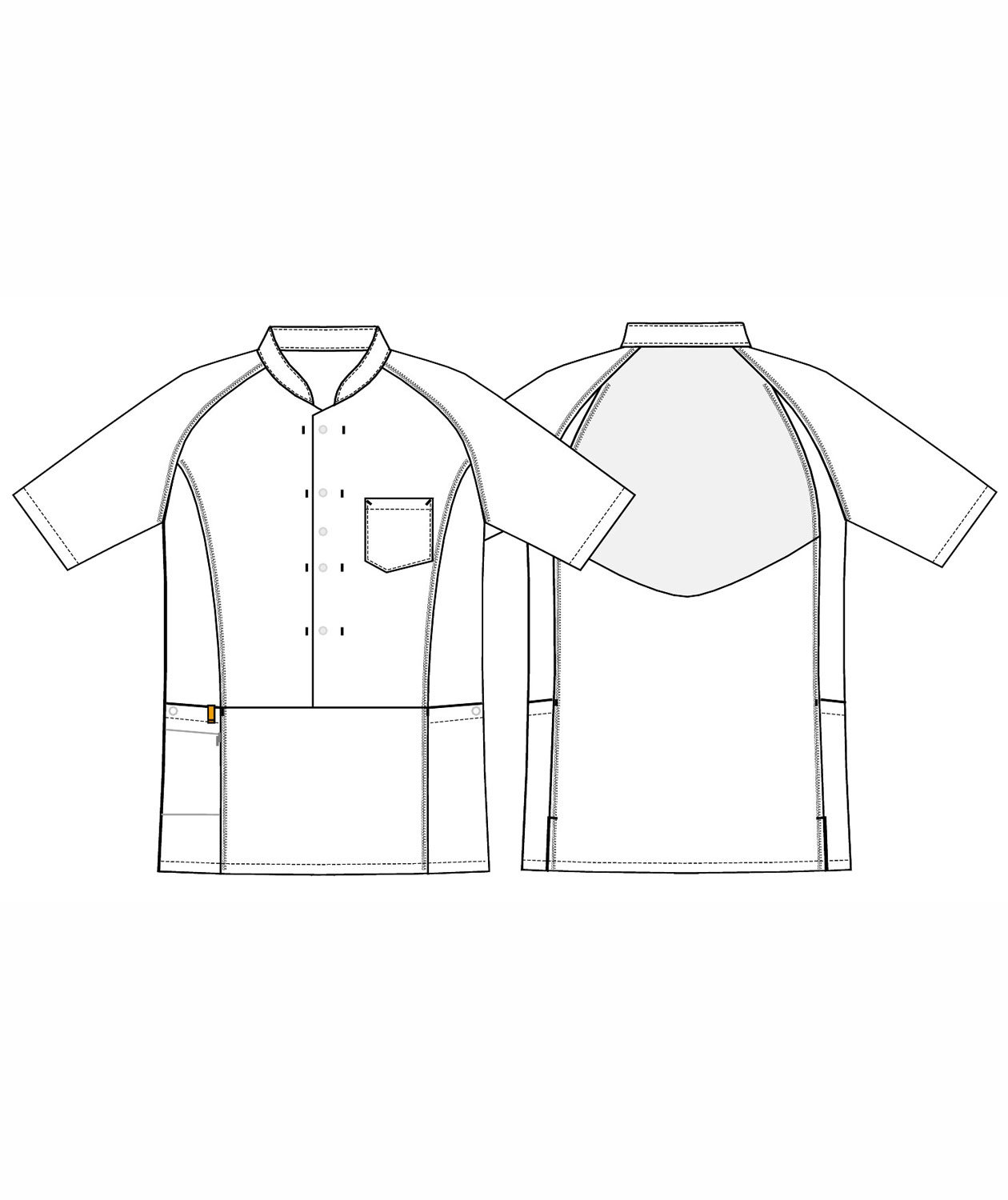 Kentaur smock, Turquoise, large image number 2