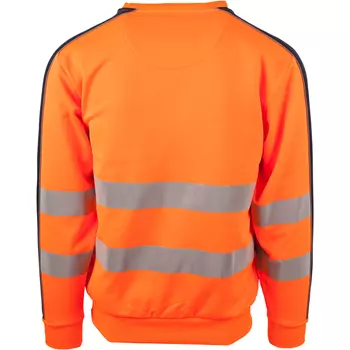 YOU Stockholm sweatshirt, Safety orange