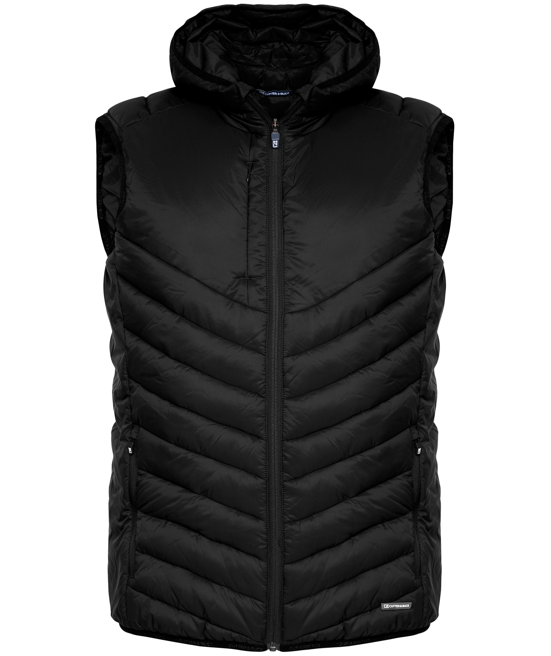 Cutter & Buck Mount Adams quilted vest, Black