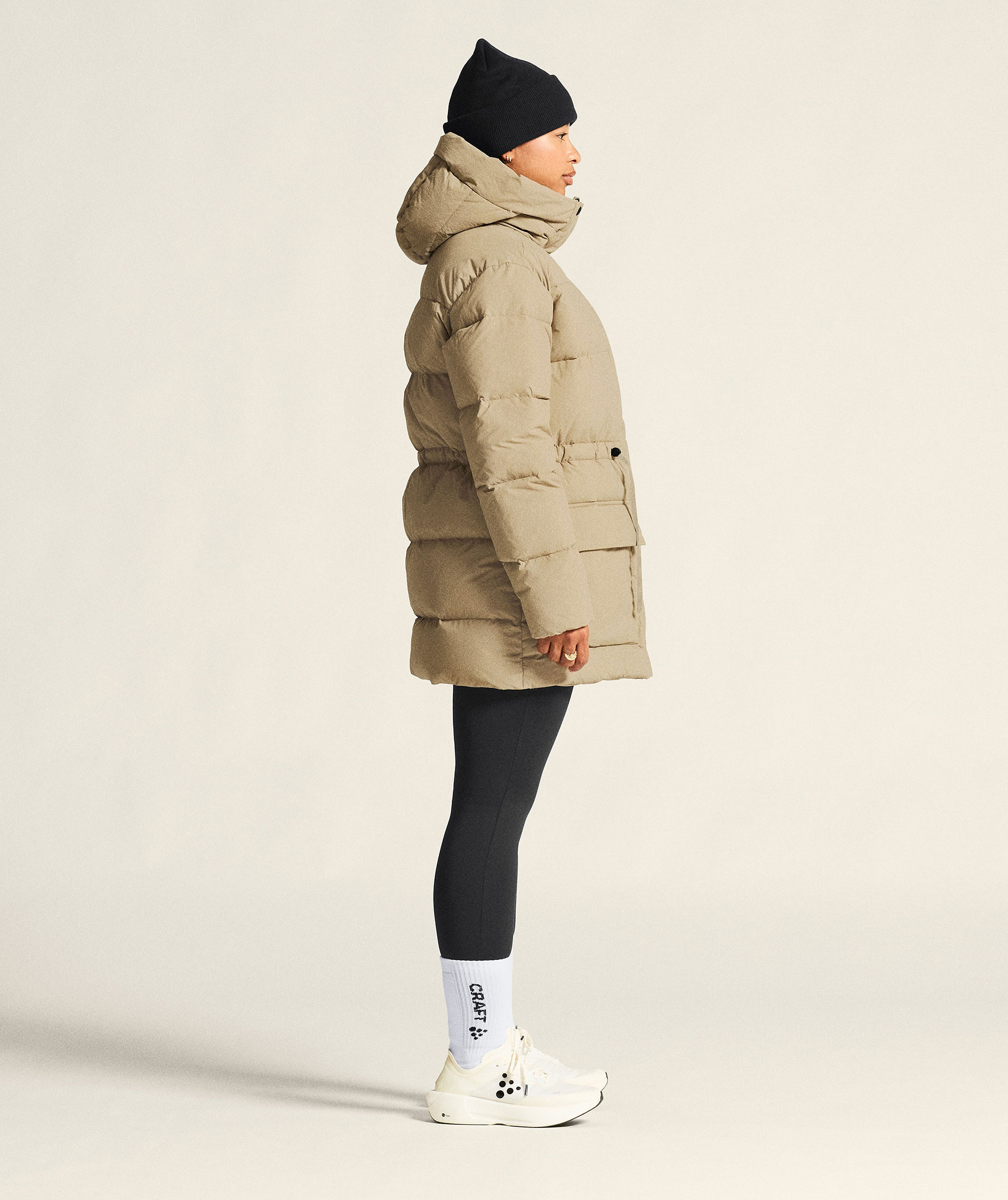 Craft Urban women's down jacket, Taupe, large image number 11