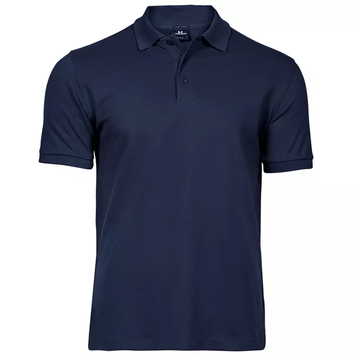 Tee Jays Luxury stretch polo T-shirt, Navy, large image number 0