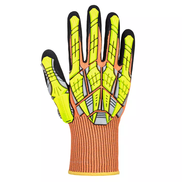 Portwest DW VHR impact-reducing cut resistant gloves Cut E, Orange, large image number 0