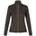Seeland Emily women's fleece jacket, Dark brown, Dark brown, swatch