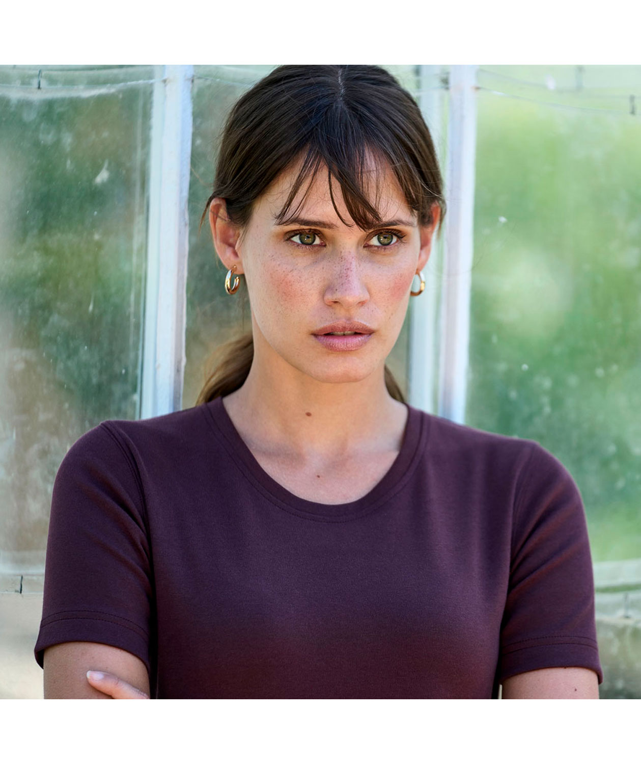 Tee Jays Interlock dame T-shirt, Grape, large image number 2