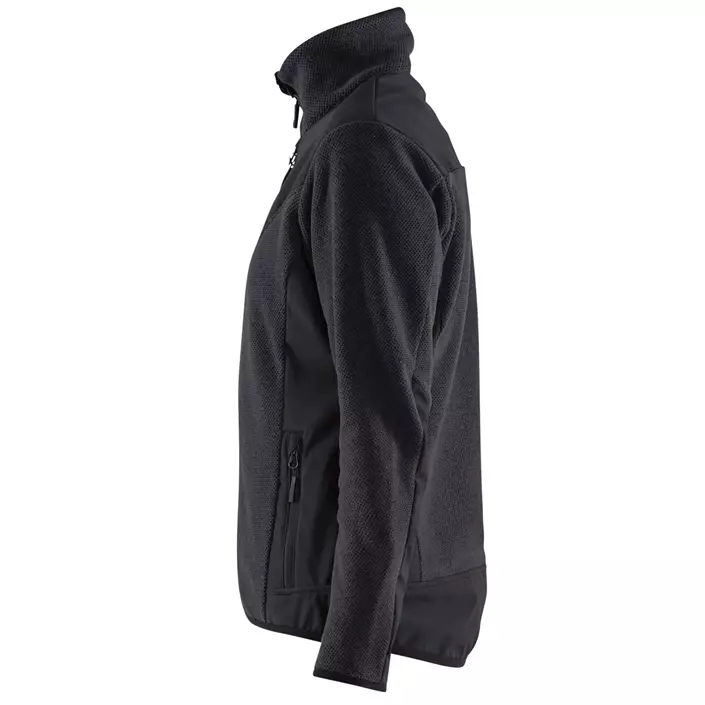 Blåkläder dame strikket jakke med softshell, Antrasittgrå/Svart, large image number 3